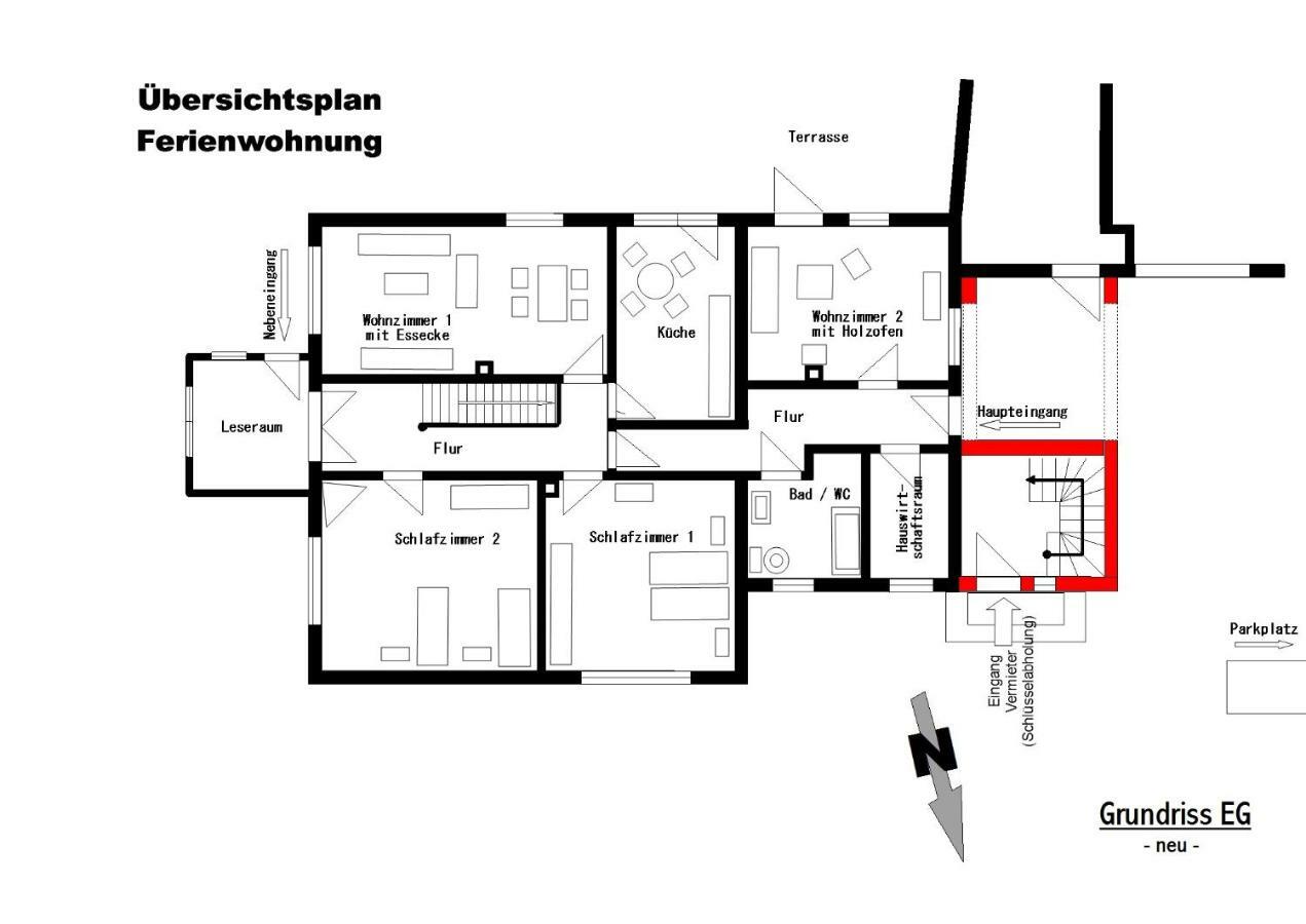 Ferienwohnung Hanke Dorpe Coppenbrügge Kültér fotó